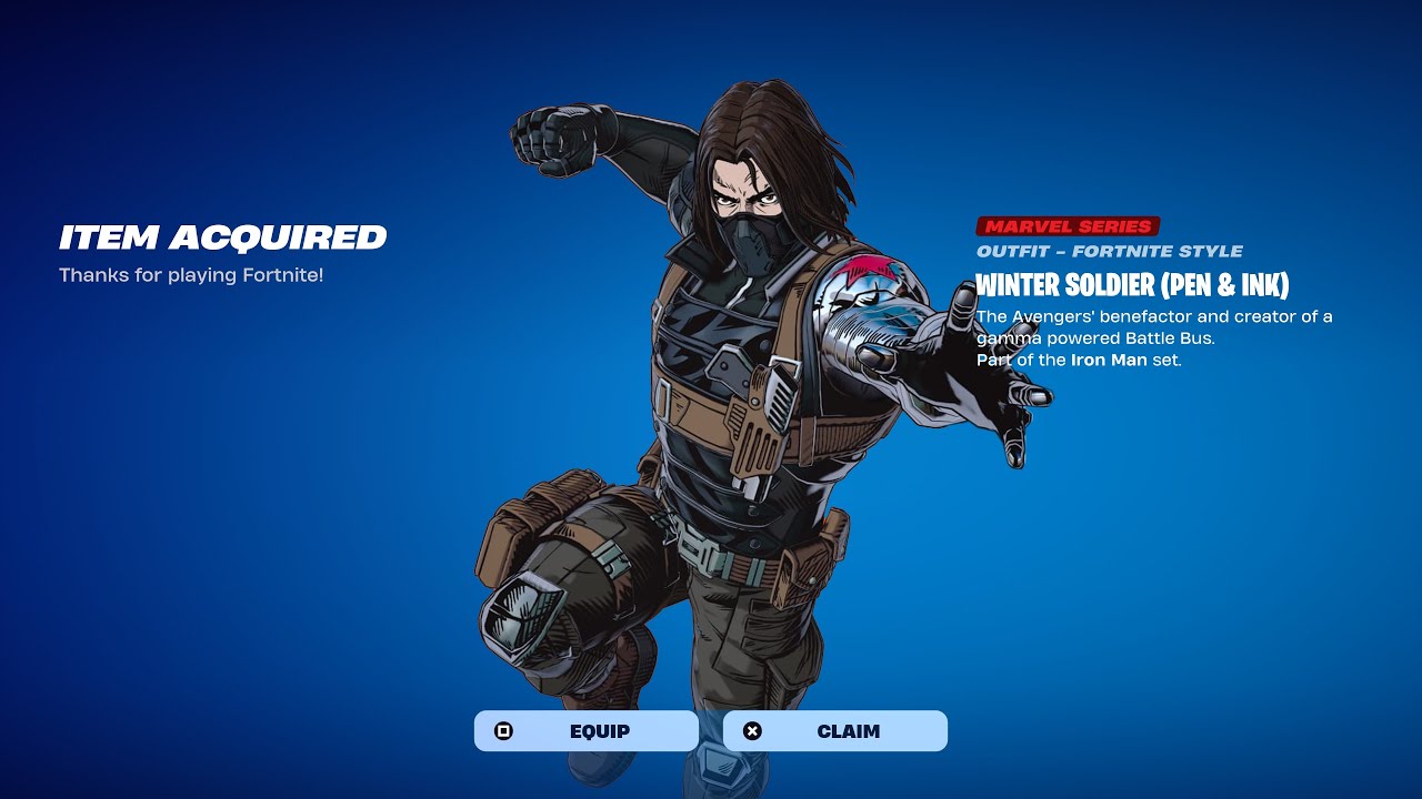 HOW TO GET WINTER SOLDIER (PEN & INK) SKIN IN FORTNITE!
