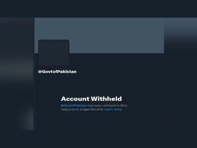 Screenshot of the Government of Pakistan's X account (April 24, 2025). —X