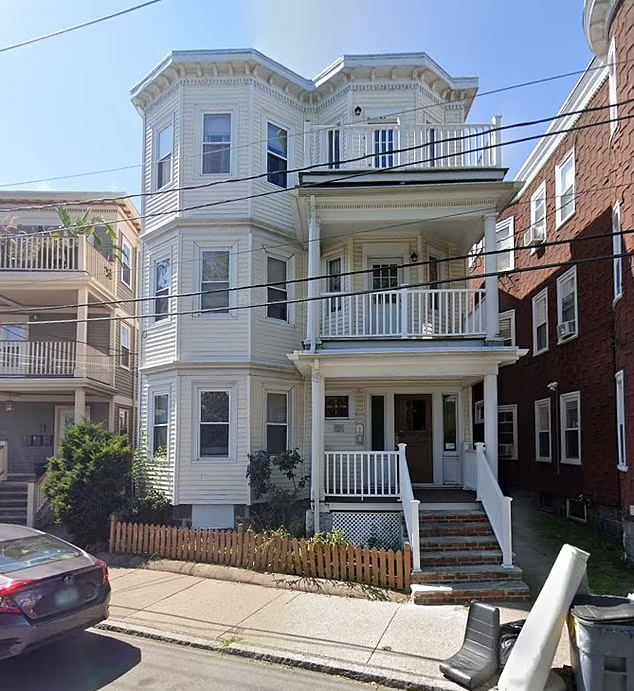 Jordon Hudson's house in Massachusetts.