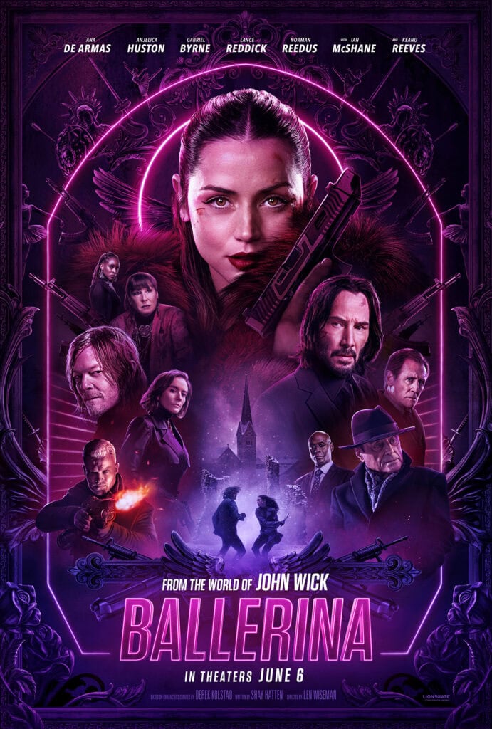 Ballerina, poster, John Wick, action
