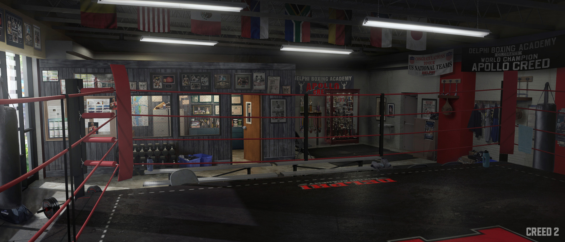 Matteo Marjoram - Little Duke's Gym - Creed II